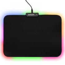 Mouse Pad Gamer Com Led Rgb Botão Rainbow Cometa Mp-Led2535