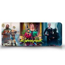 Mouse Pad Gamer Cyberpunk 2077 Personagens