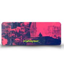 Mouse Pad Gamer Cyberpunk 2077 Rosa