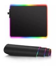 Mouse Pad gamer de de neoprene com Led RGB com 7 cores