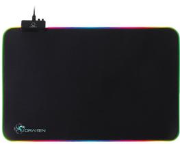 Mouse Pad Gamer DN41 300x450x4mm Preto RGB Mode - DRAXEN