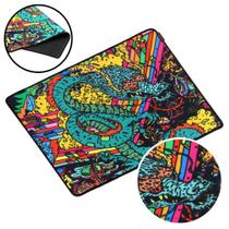 Mouse Pad Gamer Dragon 50X40CM Medium PCYES Com Base Antiderrapante Material Emborrachado Estilo Speed para Maior Precisão e Desempenho