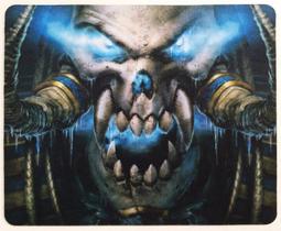 Mouse Pad Gamer Emborrachado Pequeno Exbom Caveira Azul
