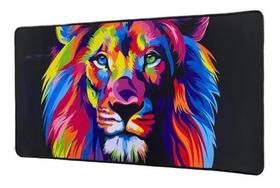 Mouse pad gamer exbom 700x350x3mm mp-7035c rei leão broadway