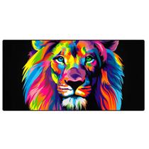 Mouse Pad Gamer Extra Grande 700x350x3mm Rei leão broadway Mouse Pad Gamer Extra Grande 700x350x3mm Rei leão broadway