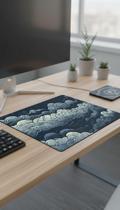 Mouse Pad Gamer Extra Grande 90x40cm Estampa Nuvens - Congratulations Store