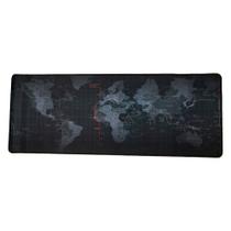 Mouse Pad Gamer Extra Grande Mapa Mundi Antiaderente 900x400