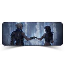 Mouse Pad Gamer Final Fantasy 7 Remake Cloud e Tifa
