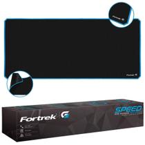 Mouse Pad Gamer Fortrek Base Microfibra Antiderrapante Para Teclado e Mouse Gamer Tamanho Extra Grande Estilo Speed 90X40CM