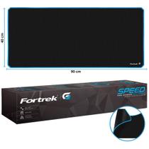 Mouse Pad Gamer Fortrek Estilo Speed Alta Precisão Espessura de 3mm Borda Costurada Tamanho Grande 90X40CM Mouse Pad Gamer Fortrek Estilo Speed Alta Precisão Espessura de 3mm Borda Costurada Tamanho Grande 90X40CM