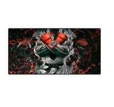 Mouse pad gamer grande 70x35 - street fighter ryu - Exbom