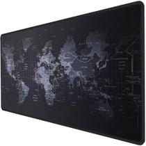 MOUSE PAD GAMER GRANDE - 900X400X3mm - MAPA DO MUNDO MATRIX