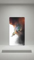 Mouse Pad Gamer Grande 90x40cm com Estampa Galáxia