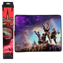 Mouse Pad Gamer Grande KNUP, 420x320mm Superficíe Têxtil Antiderrapante, Borda Costurada - KP-S07 Mouse Pad Gamer Grande KNUP, 420x320mm Superficíe Têxtil Antiderrapante, Borda Costurada - KP-S07