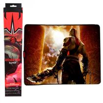 Mouse Pad Gamer Grande KNUP, 420x320mm Superficíe Têxtil Antiderrapante, Borda Costurada - KP-S07 Mouse Pad Gamer Grande KNUP, 420x320mm Superficíe Têxtil Antiderrapante, Borda Costurada - KP-S07