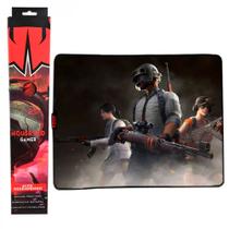 Mouse Pad Gamer Grande KNUP, 420x320mm Superficíe Têxtil Antiderrapante, Borda Costurada - KP-S07