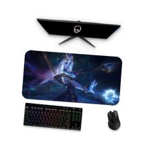 Mouse Pad Gamer Grande - LEAGUE OF LEGENDS LUX COSMICA 2 - 90x40, 80x40, 60x40, 70x30 e 45x40