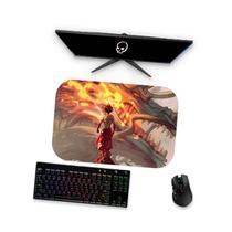 Mouse Pad Gamer Grande - ONE PIECE - LUFFY X KAIDO 1 - 90x40, 80x40, 60x40, 70x30 e 45x40