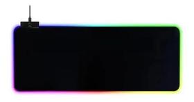 Mouse Pad Gamer Iluminado led Rgb Grande 80 cm por 30 com Mousepad gamer Led com em volta superficie speed para jogos