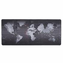 Mouse Pad Gamer Impermeável Alta Definição Mapa Mundi 80x30