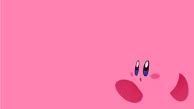 Mouse pad Gamer Kirby com fundo Rosa (58cm x 30cm) - Dê Ateliê