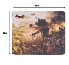 Mouse Pad Gamer Knup Antiderrapante 26X21 Centímetros Combate - KP-S03