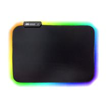 Mouse Pad Gamer Led 7 Cores Rgb Impermeável 35X25 Kp S012