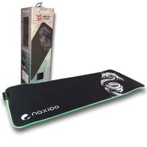Mouse Pad Gamer Led Rgb 80x30x4 Naxido Maxxtro Estilo e Beleza Para Seu Setup Gamer