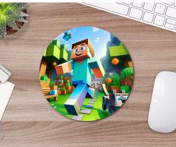 Mouse Pad Gamer Minecraft - Design Geek Nerd para PC e Notebook Mouse Pad Gamer Minecraft - Design Geek Nerd para PC e Notebook
