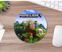 Mouse Pad Gamer Minecraft Geek Nerd - Acessório Essencial para PC Mouse Pad Gamer Minecraft Geek Nerd - Acessório Essencial para PC