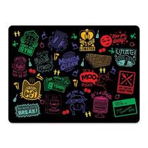 Mouse pad Gamer Momentos Migos Neon Mouse pad Gamer Momentos Migos Neon