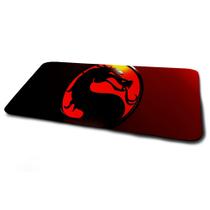 Mouse Pad Gamer Mortal Kombat Logo