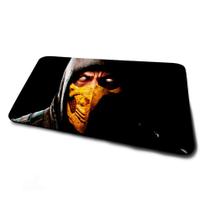 Mouse Pad Gamer Mortal Kombat Scorpion Mascara