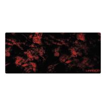 Mouse Pad Gamer para Teclado e Mouse Vermelho Warrior Multilaser AC301