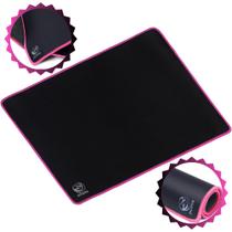 Mouse Pad Gamer Pcyes Colors Pink Com Base Emborrachada Estilo Speed 360X300MM Para Teclado Gamer Redragon Razer