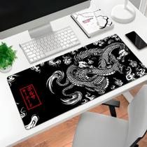 Mouse Pad Gamer Profissional Dragão Chines Japonês 70x35cm Desk Pad Speed 1856