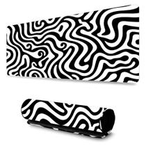 Mouse Pad Gamer Profissional Grande Confortavél Anti Derrapante 90x40cm Abstrato Zebra Mouse Pad Gamer Profissional Grande Confortavél Anti Derrapante 90x40cm Abstrato Zebra