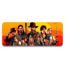 Mouse Pad Gamer Red Dead Redemption 2 Personagens Mouse Pad Gamer Red Dead Redemption 2 Personagens