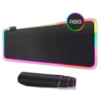 Mouse Pad Gamer Rgb Iluminado 80X30Cm Vários Efeitos Usb