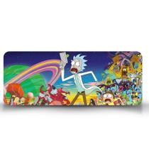 Mouse Pad Gamer Rick and Morty Monstros