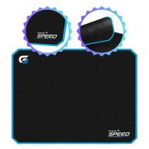 Mouse Pad Gamer Speed Com Borda Costurada Azul 35X44cm Para Jogar Fps Alta Precisão Base Emborrachada de Microfibra Mouse Pad Gamer Speed Com Borda Costurada Azul 35X44cm Para Jogar Fps Alta Precisão Base Emborrachada de Microfibra