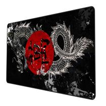 Mouse Pad Gamer Speed Extra Grande 90x50 - Dragão Negro