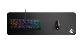 Mouse Pad Gamer Steelseries Edge Qck De Tecido Gg 300mm X 900mm X 2mm Black