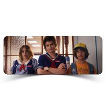 Mouse Pad Gamer Stranger Things Robin, Steve e Dustin