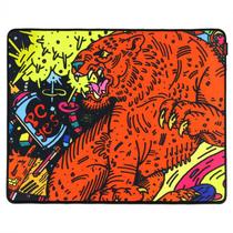 Mouse Pad Gamer Tiger de Alta Qualidade Com Superfície Estilo Speed Antiderrapante Para Melhor Desempenho em Jogos Tamanho 500X400MM Mouse Pad Gamer Tiger de Alta Qualidade Com Superfície Estilo Speed Antiderrapante Para Melhor Desempenho em Jogos Tamanho 500X400MM