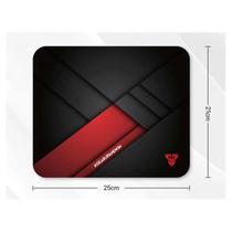 Mouse Pad Gamer Vigil Pequeno 25 x 21cm Preto e Vermelho MP256 Fantech