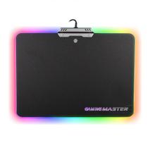 Mouse Pad Gaming Para Jogos com LED RGB FX-X3525 Grande 35cm x 25cm Gamer K-mex