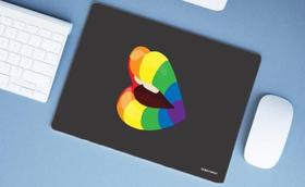 Mouse Pad Grande, Boca LGBT