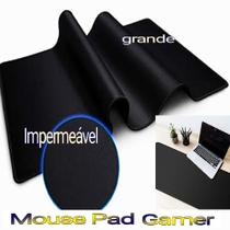 Mouse pad grande borda costurada - notebook, computador, videogame gamer