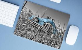 Mouse Pad Grande, Carro Azul